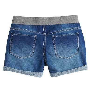 Girls 7-16 & Plus Size SO® Drawstring Waist Denim Shorts