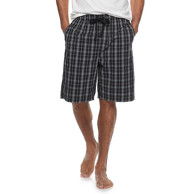 Men s Croft Barrow Plaid Woven Pajama Shorts