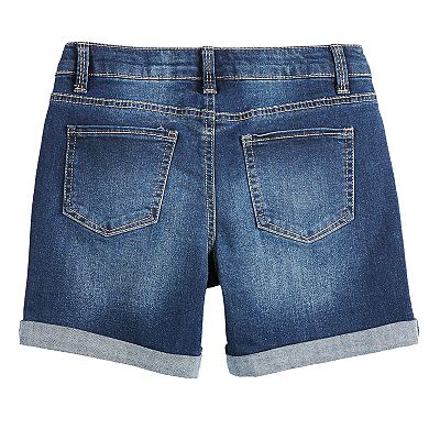 Girls 7-16 & Plus Size SO® Midi Denim Shorts