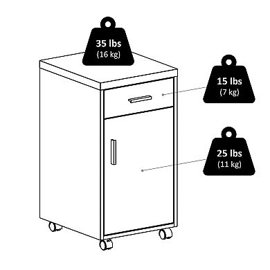 Winsome Kenner Modular Storage Cabinet