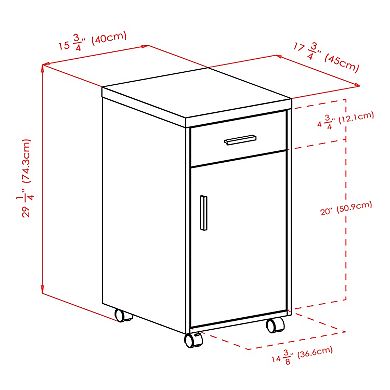 Winsome Kenner Modular Storage Cabinet