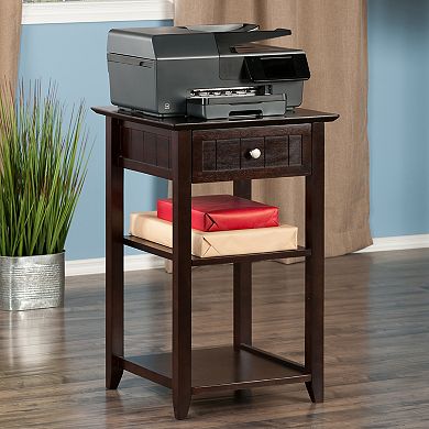 Winsome Burke Printer Stand End Table