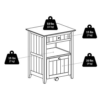 Winsome Burke File Cabinet