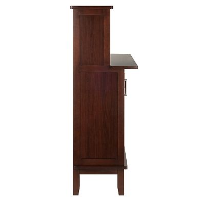 Winsome Beynac Wine Bar Cabinet