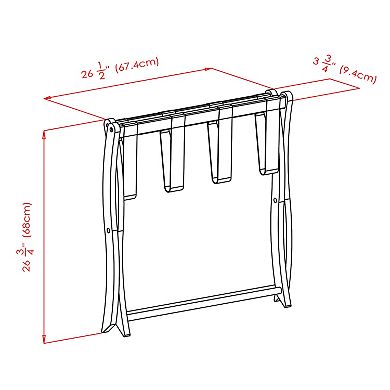 Winsome Scarlett Luggage Rack