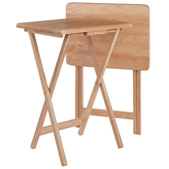 Winsome Alex Snack Tray Table 2 pc Set