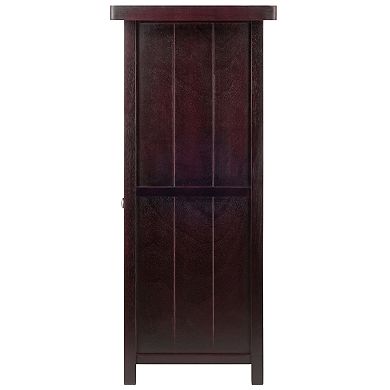 Winsome Macon Wine Rack Storage Cabinet