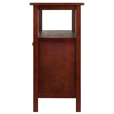 Winsome Colby Wine Rack Buffet Table Storage Cabinet
