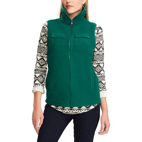 womens fleece vests at kohl's