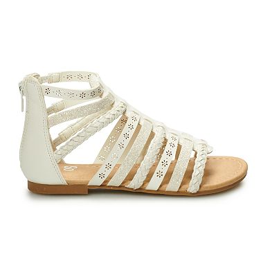 SO® Beach Ball Girls' Gladiator Sandals