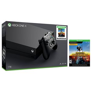 Microsoft Xbox One S 1tb Fortnite Bundle With 4k Ultra Hd Blu Ray - regular 499 99 xbox one x 1tb with playerunknown s battlegrounds digital download game bundle