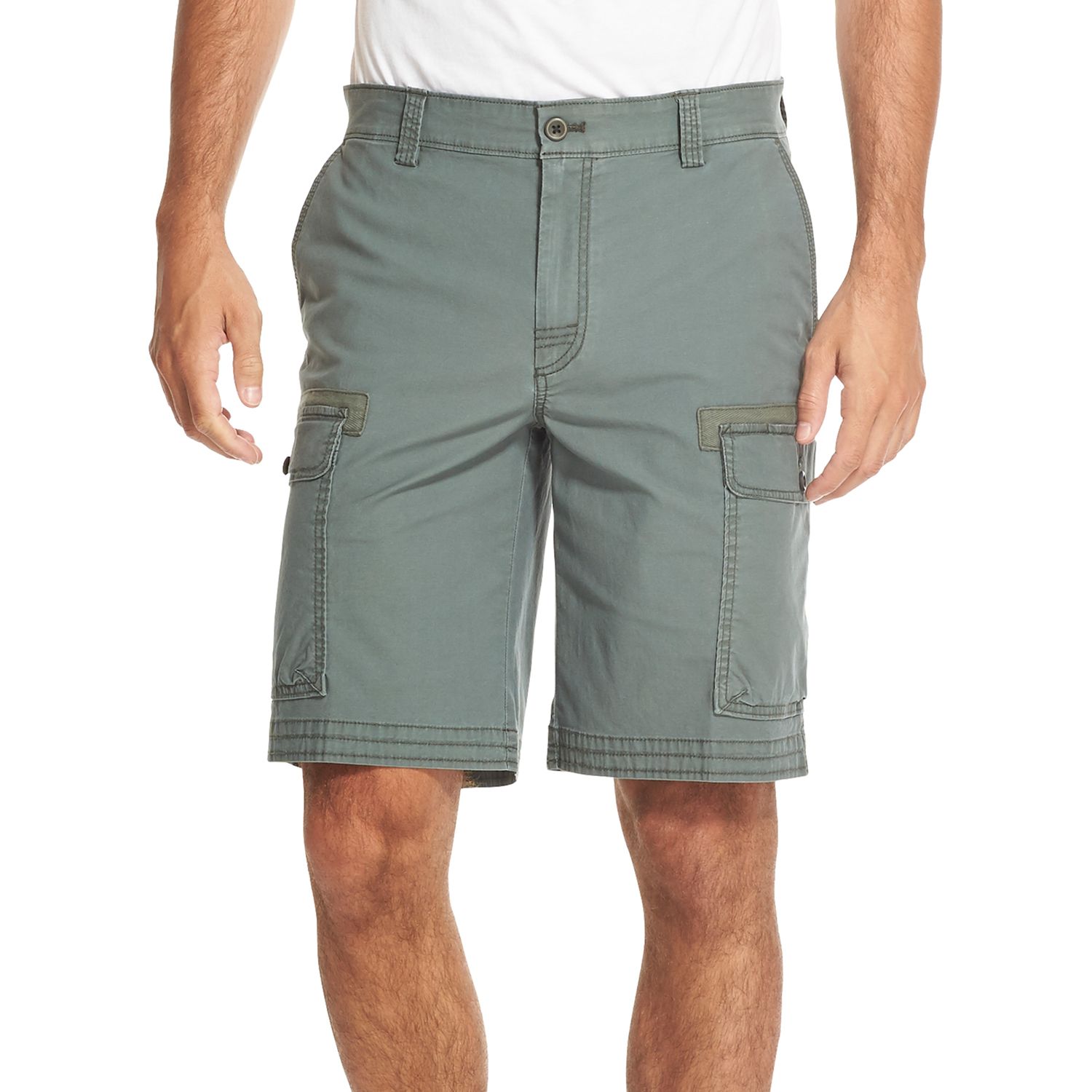 stretchy cargo shorts