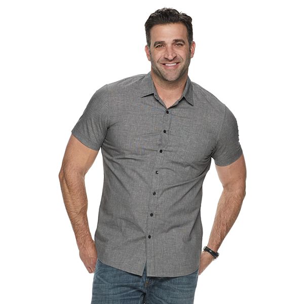 Big & Tall Apt. 9® HEIQ Regular-Fit Button-Down Shirt