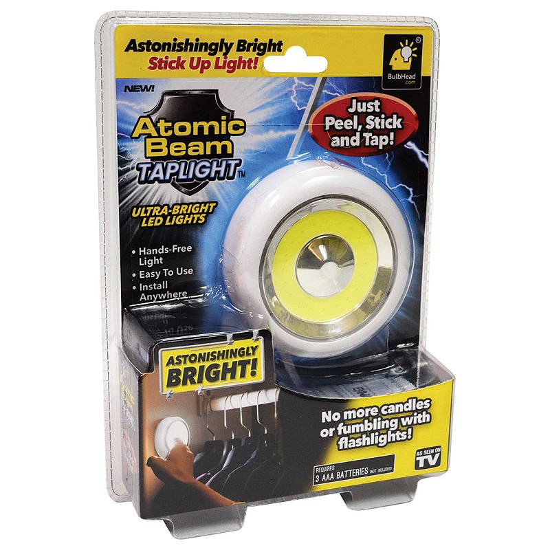 UPC 097298017285 product image for Atomic Beam Taplight As Seen on TV, White | upcitemdb.com