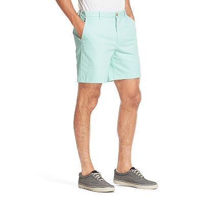 Men's IZOD Saltwater Classic-Fit Chino Stretch Flat-Front Shorts