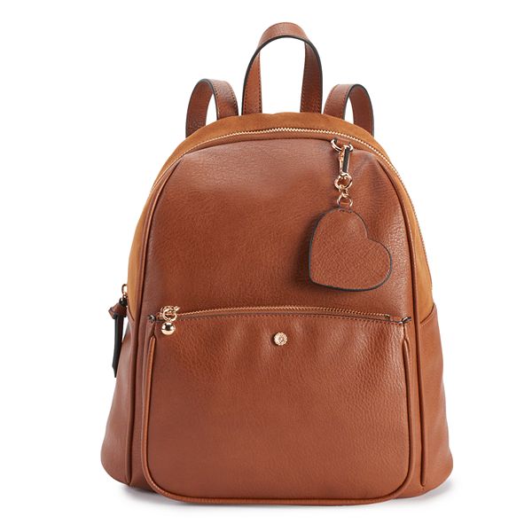 LC LAUREN CONRAD KATE BACKPACK /COLOR BROWN