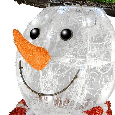 National Christmas Tree 48" Pre-Lit Snowman Floor Decor