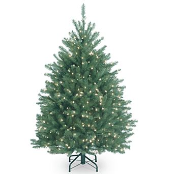 National Tree Co. 4.5 ft. Dunhill Blue Fir Artificial Christmas Tree with Clear Lights
