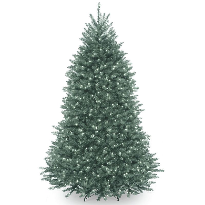 National Tree Co. 6.5 ft. Dunhill Blue Fir Artificial Christmas Tree with C