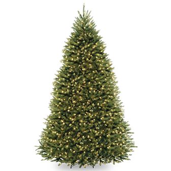 National Tree Co. 9 ft. Dunhill Fir Artificial Christmas Tree with Clear Lights