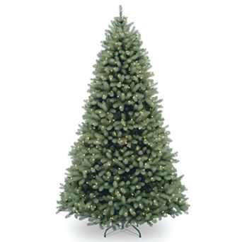 National Tree Co. 6.5 ft. Downswept Douglas Blue Fir Artificial Christmas Tree with Clear Lights
