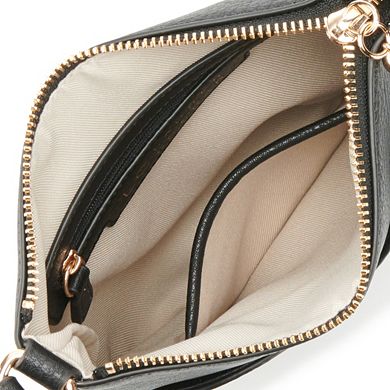 LC Lauren Conrad Heart Pocket Crossbody Bag