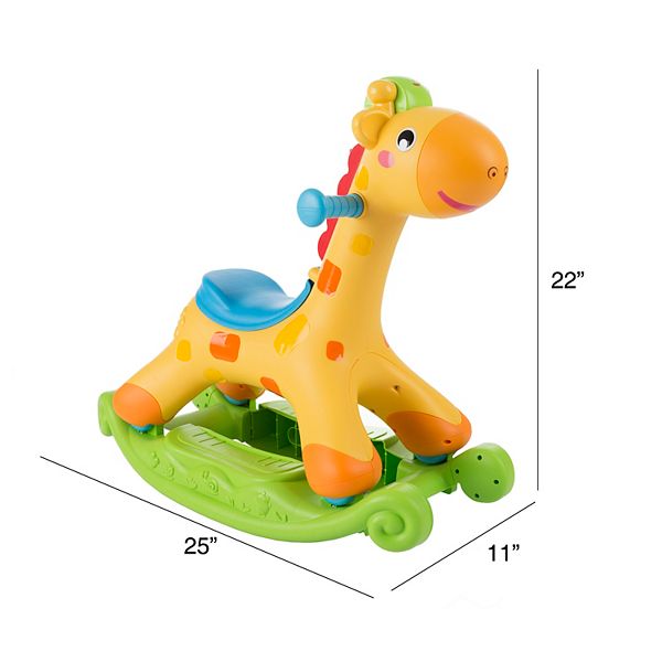 happy trails rocking giraffe