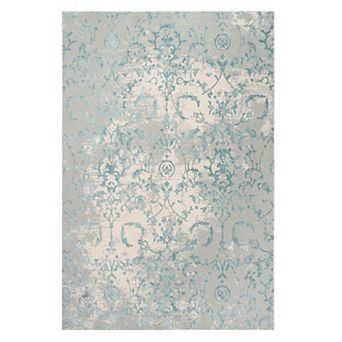 Rizzy Home Olivia Vine Scroll Elegant Rug