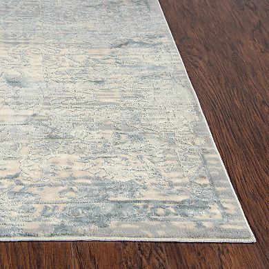 Rizzy Home Chelsea Distressed Floral Rug