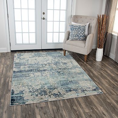 Rizzy Home Chelsea Distressed Floral Print Rig
