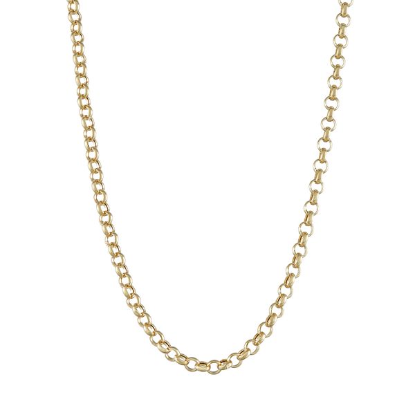 Jordan Blue 14k Gold Rolo Chain Necklace