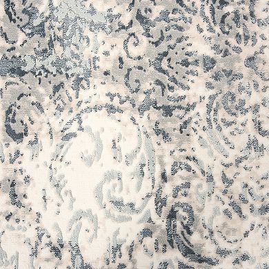 Rizzy Home Chelsea Distressed Scroll Rug