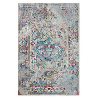Rizzy Home Victoria Medallion Distressed Rug