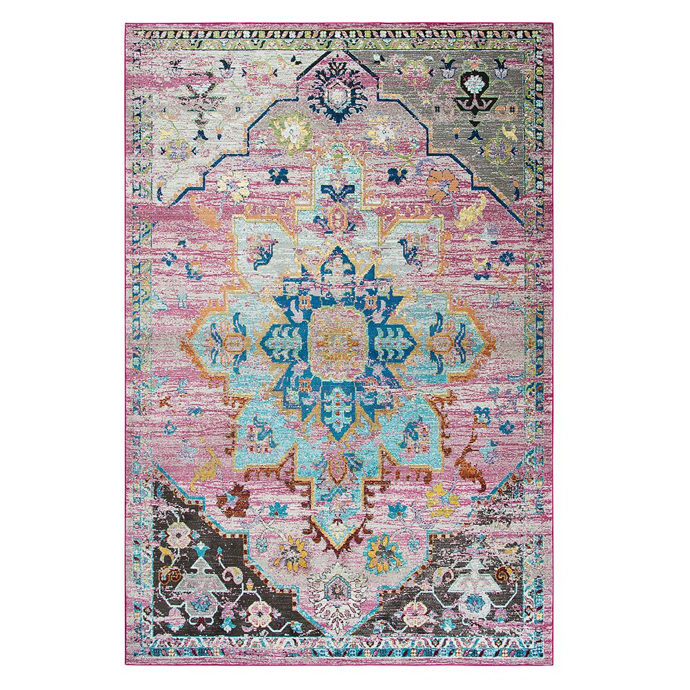 Rizzy Home Princeton Colorful Medallion Rug
