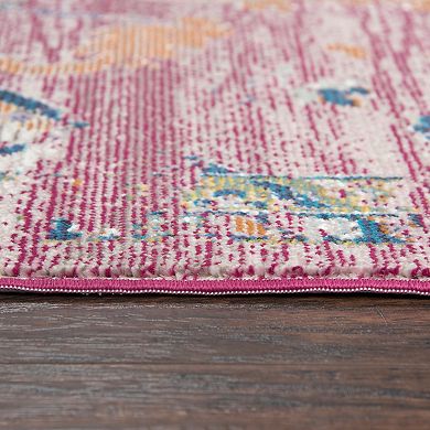 Rizzy Home Princeton Colorful Medallion Rug