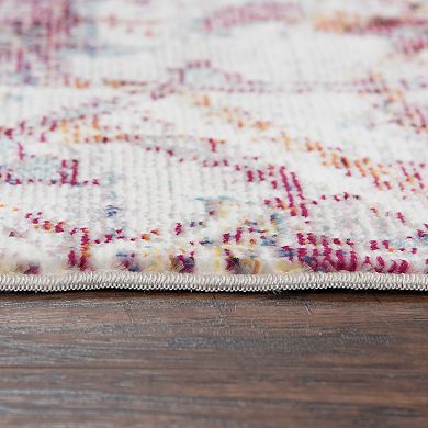 Rizzy Home Princeton Jewel Tone Medallion Rug