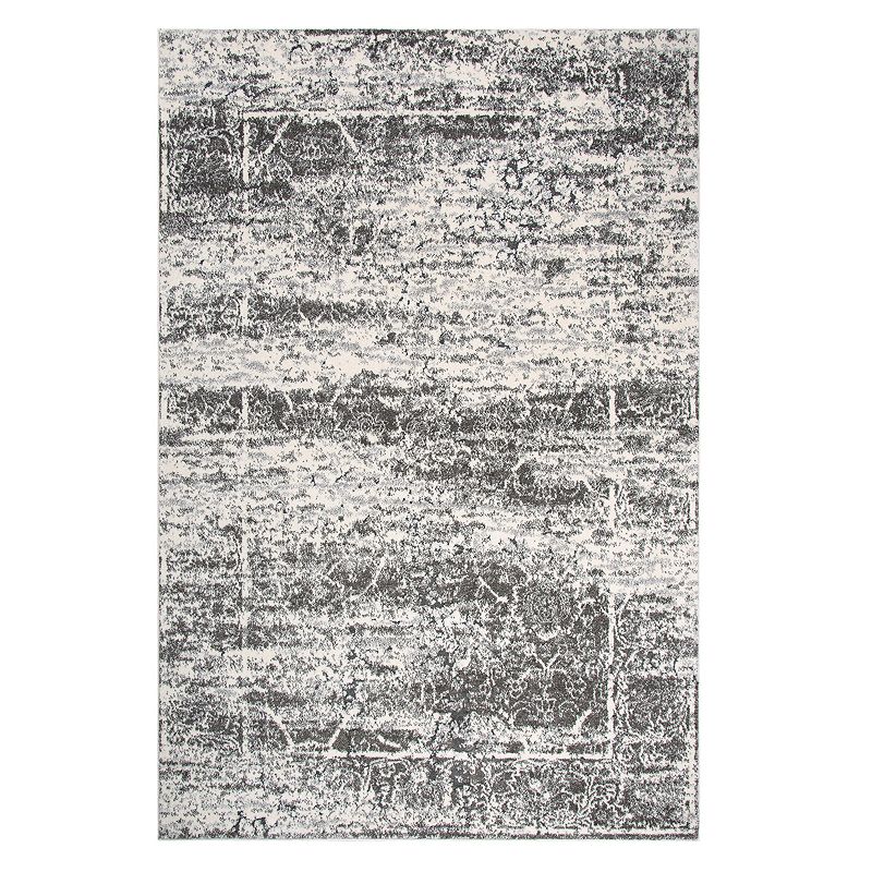 Rizzy Home Savannah Abstract Rug, Beig/Green, 8X10 Ft