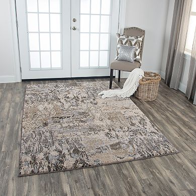 Rizzy Home Zoe Abstract Rug