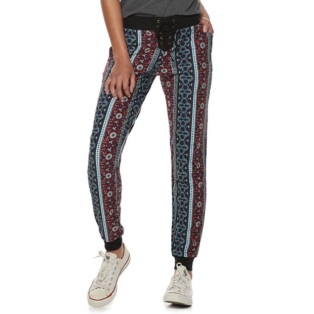 FLORAL LACE JOGGER - kloTH