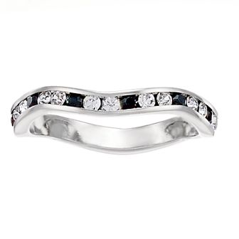 Traditions Jewelry Company Multicolor Crystal Wave Ring