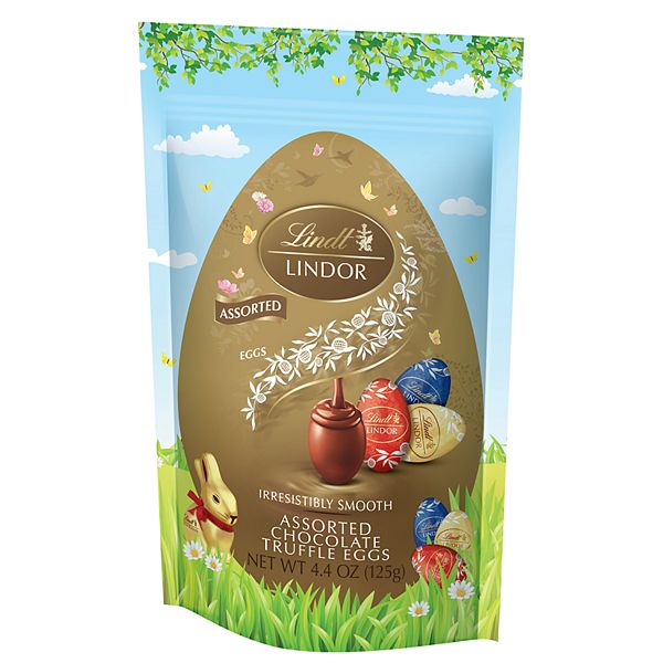 Lindor Assorted Mini Chocolate Truffle Eggs Pouch