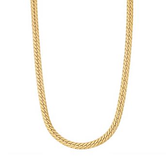 Giorgio di Vicenza Men's Sterling Silver Herringbone Chain