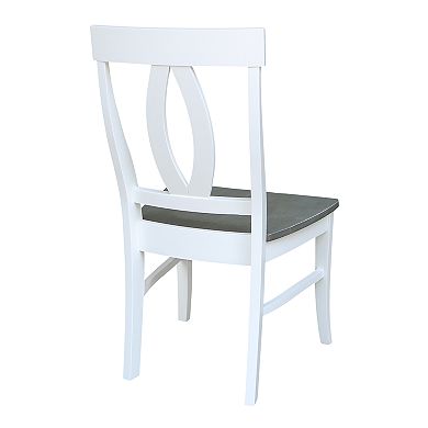 International Concepts Cosmo Verona Dining Chair 2-piece Set