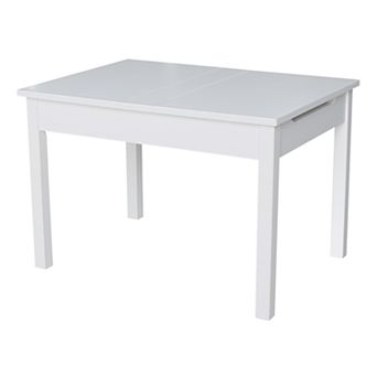 International Concepts Table With Lift Up Top For Storage