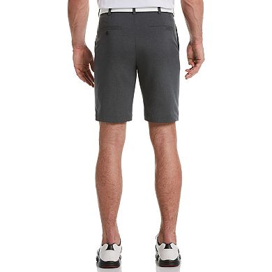 Men's Grand Slam 10" On Course Active Waistband Heathered Stretch Performance Golf Shorts