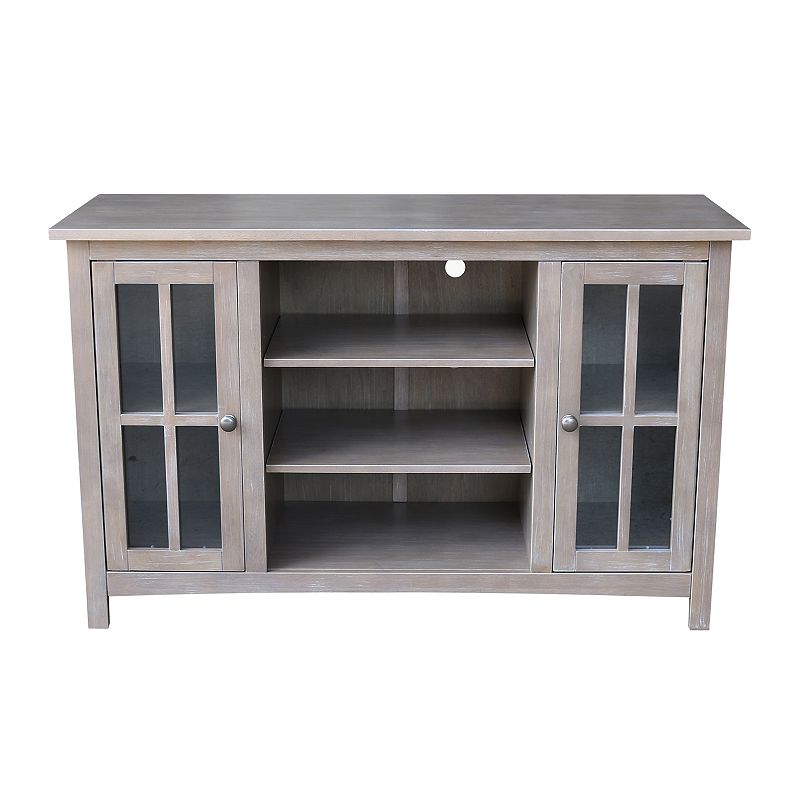 International Concepts Entertainment TV Stand, Grey