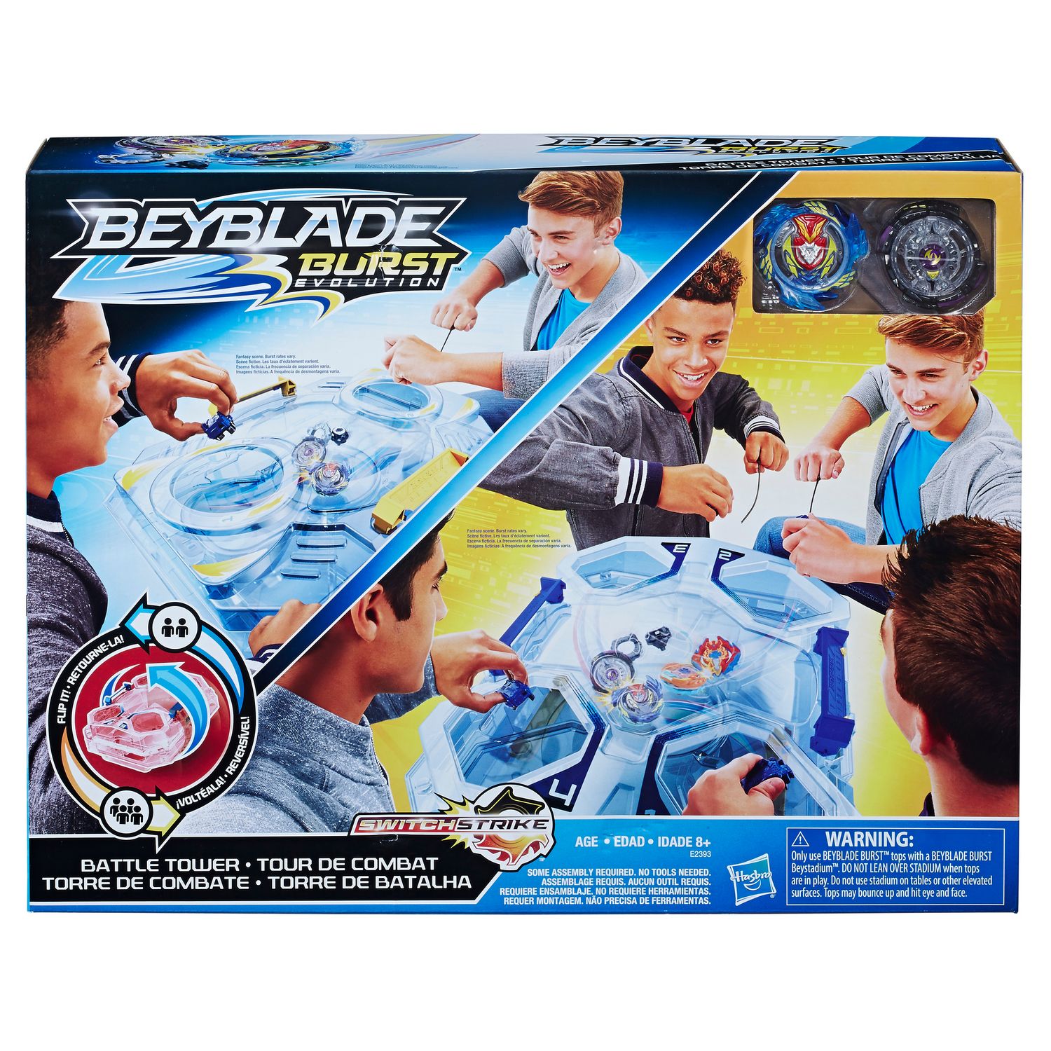 beyblade storage box with 8 beyblades
