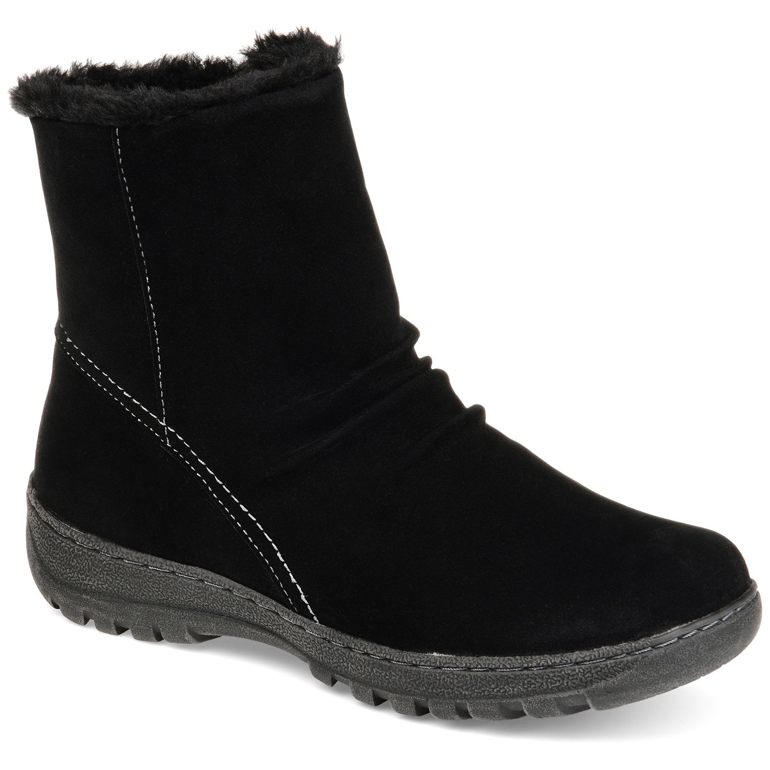 womens black winter ankle boots