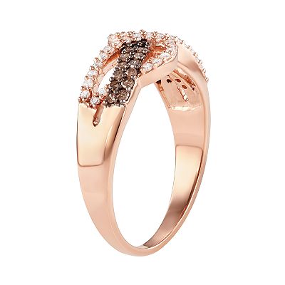 Kohls chocolate diamond rings discount