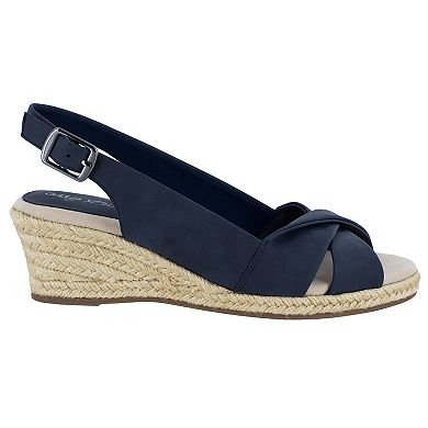 Easy Street Maureen Women's Espadrille Wedge Sandals